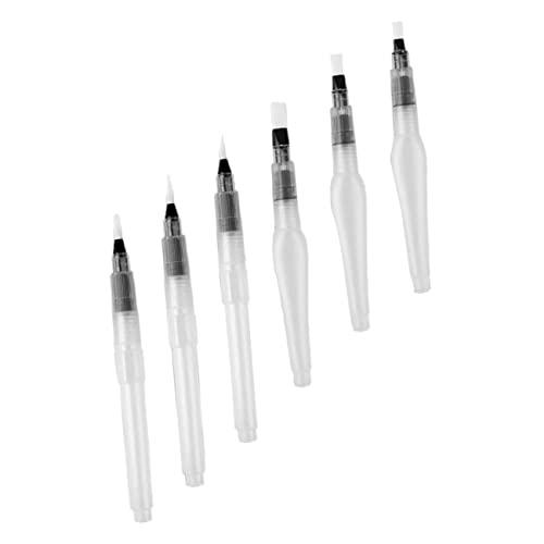 Hohopeti 6 Stück Teiliges Watercolor Brush Pen Tragbare Aquarellstifte mit Ergonomischem Griff Wasserlösliche Marker für Künstler und DIY Malerei Leicht und Handlich für Unterwegs Hohopeti 6 Stück Teiliges Watercolor Brush Pen Tragbare Aquarellstifte mit Ergonomischem Griff Wasserlösliche Marker für Künstler und DIY Malerei Leicht und Handlich für Unterwegs von Hohopeti