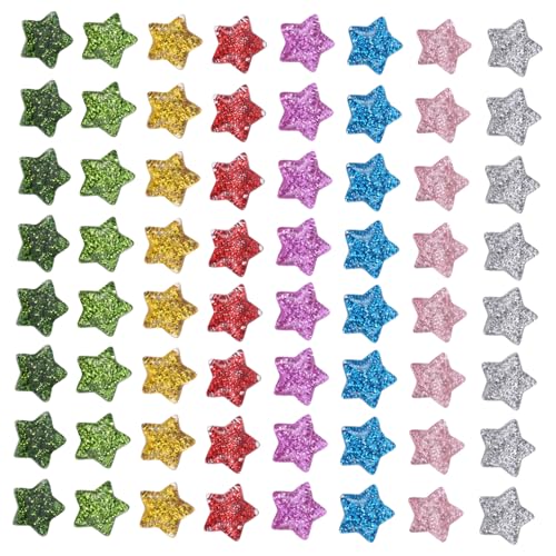 Hohopeti 60 Stück Teiliges Glitzer Resin Sternperlen Flach ohne Langlebig und Verschleißfest für DIY Basteln Schmuckherstellung Dekoration von Bilderrahmen Blumentöpfen Geschirr und Lampen Hohopeti 60 Stück Teiliges Glitzer Resin Sternperlen Flach ohne Langlebig und Verschleißfest für DIY Basteln Schmuckherstellung Dekoration von Bilderrahmen Blumentöpfen Geschirr und Lampen von Hohopeti