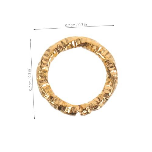 Hohopeti 600 Stück Gedrehte Offene Metall-jump-ringe in Gold und Silber Facettierte Verbindungsringe für DIY Schmuckherstellung Flexibel Einstellbare Ohrring-anhänger Zubehör Geeignet für Hohopeti 600 Stück Gedrehte Offene Metall-jump-ringe in Gold und Silber Facettierte Verbindungsringe für DIY Schmuckherstellung Flexibel Einstellbare Ohrring-anhänger Zubehör Geeignet für von Hohopeti