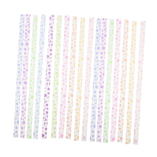 Hohopeti 630Stücke Origami Papierstreifen Leuchtende DIY Faltsterne Papier pro Packung für Bastelprojekte und Aktivitäten Hohopeti 630Stücke Origami Papierstreifen Leuchtende DIY Faltsterne Papier pro Packung für Bastelprojekte und Aktivitäten von Hohopeti