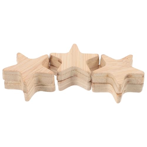 Hohopeti 6Stücke DIY Holz Sterne Malerei Rohlinge Holzhandwerk für Bastelprojekte Natürliche Holzmaterialien für Partydekorationen und Hohopeti 6Stücke DIY Holz Sterne Malerei Rohlinge Holzhandwerk für Bastelprojekte Natürliche Holzmaterialien für Partydekorationen und von Hohopeti