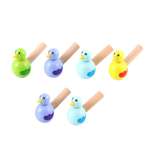 Hohopeti 6Stücke Tierdesign Pfeifen für Kreatives für Partys Geburtstage und Spiele Tierische Dekoration und Spaß für Kleinkinder und Vorschulkinder von Hohopeti