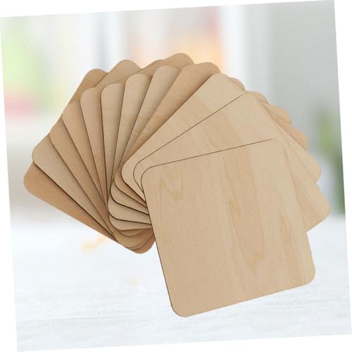 Hohopeti 72 Stück Naturholzscheiben Quadratisch mit Abgerundeten Ecken Unbehandelte Holzplatten für DIY Basteln Hochzeitstischdeko Partydekoration Handgefertigte Holzscheiben für Kreative Hohopeti 72 Stück Naturholzscheiben Quadratisch mit Abgerundeten Ecken Unbehandelte Holzplatten für DIY Basteln Hochzeitstischdeko Partydekoration Handgefertigte Holzscheiben für Kreative von Hohopeti