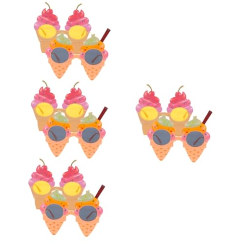 Hohopeti 8 Stck. Hawaiian Party Brille Teilig Lustige Eiscreme Sonnenbrille für Strand und Fotorequisiten und Kostümzubehör Leicht und Tragbar für Geburtstagsfeiern und Kostümbälle Hohopeti 8 Stck. Hawaiian Party Brille Teilig Lustige Eiscreme Sonnenbrille für Strand und Fotorequisiten und Kostümzubehör Leicht und Tragbar für Geburtstagsfeiern und Kostümbälle von Hohopeti