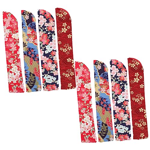 Hohopeti 8 Stück Teiliges Japanischer Fächertaschen aus Seidenstoff Faltbare Handfächer Aufbewahrungstasche Leichte Kompakte Strapazierfähige Organizer Beutel für Geschenkverpackung und Hohopeti 8 Stück Teiliges Japanischer Fächertaschen aus Seidenstoff Faltbare Handfächer Aufbewahrungstasche Leichte Kompakte Strapazierfähige Organizer Beutel für Geschenkverpackung und von Hohopeti