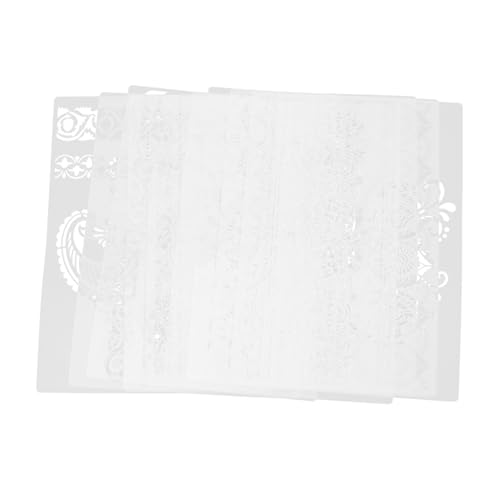 Hohopeti 8 Stück Teiliges Retro Blumen Schablonen aus Kunststoff Wiederverwendbare Malvorlagen für Wandgestaltung Holzschilder Scrapbooking und DIY Bastelprojekte Vielseitig für Erwachsene Hohopeti 8 Stück Teiliges Retro Blumen Schablonen aus Kunststoff Wiederverwendbare Malvorlagen für Wandgestaltung Holzschilder Scrapbooking und DIY Bastelprojekte Vielseitig für Erwachsene von Hohopeti