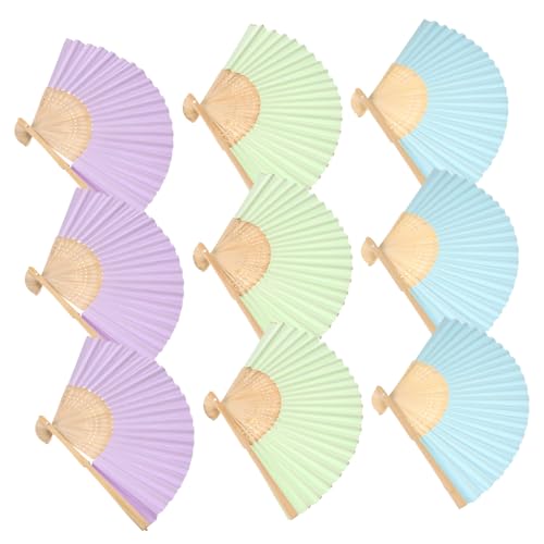 Hohopeti 9 Stück Teiliges Diy Faltfächer Set aus Papier und Blanko Handfächer zum Bemalen für Bastelmaterial und Dekoration für Familien Partys und Bühnenauftritte Hohopeti 9 Stück Teiliges Diy Faltfächer Set aus Papier und Blanko Handfächer zum Bemalen für Bastelmaterial und Dekoration für Familien Partys und Bühnenauftritte von Hohopeti