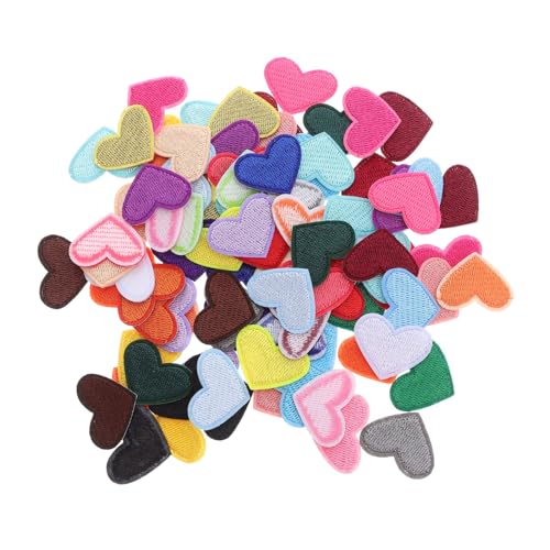 Hohopeti 93 Stück Teiliges Herz-aufnäher zum Aufbügeln und Annähen Mehrfarbige Bestickte Applikationen für DIY Kleidung Reparatur Kreative Dekorative Patches für Individuelle Hohopeti 93 Stück Teiliges Herz-aufnäher zum Aufbügeln und Annähen Mehrfarbige Bestickte Applikationen für DIY Kleidung Reparatur Kreative Dekorative Patches für Individuelle von Hohopeti