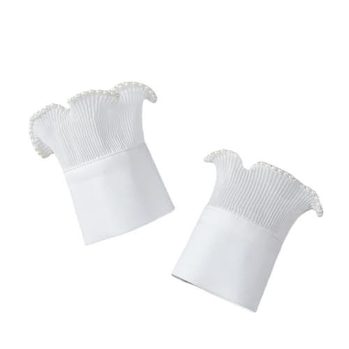 Hohopeti Abnehmbare Perlen Manschetten Damen Elegant Verstellbar Fake Ärmel Manschetten Schmuck für Hochzeitskleid und Kostüm Accessoires Hohopeti Abnehmbare Perlen Manschetten Damen Elegant Verstellbar Fake Ärmel Manschetten Schmuck für Hochzeitskleid und Kostüm Accessoires von Hohopeti