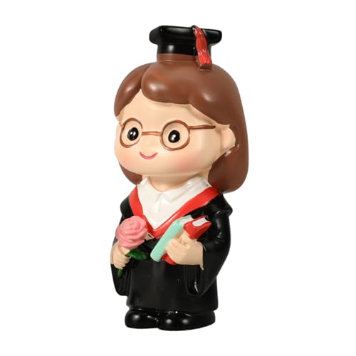 Hohopeti Abschlusskuchen Deko Resin Figurine Miniatur Doktorin Cake Topper Süße Tortendekoration für Party und Desktop Stabile Farbechte Abschlussfeier Deko Hohopeti Abschlusskuchen Deko Resin Figurine Miniatur Doktorin Cake Topper Süße Tortendekoration für Party und Desktop Stabile Farbechte Abschlussfeier Deko von Hohopeti