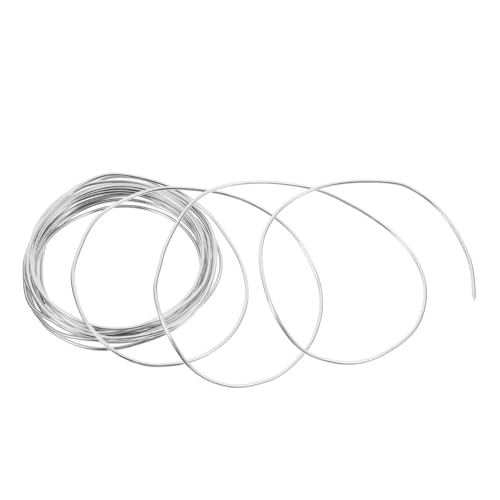 Hohopeti Aluminiumdraht Flexibler Biegsamer Metalldraht Silber für DIY Schmuck Kunstprojekte und Heimdekoration für Bastelarbeiten und Bildhauerei Hohopeti Aluminiumdraht Flexibler Biegsamer Metalldraht Silber für DIY Schmuck Kunstprojekte und Heimdekoration für Bastelarbeiten und Bildhauerei von Hohopeti