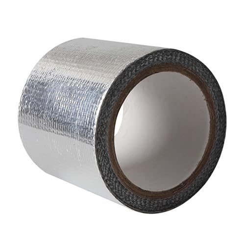 Hohopeti Auto Aluminiumverstärktes Klebeband Hitzebeständiges Muschelband für Car zur Verstärkung von Karosserien Robust Langlebig Hohopeti Auto Aluminiumverstärktes Klebeband Hitzebeständiges Muschelband für Car zur Verstärkung von Karosserien Robust Langlebig von Hohopeti