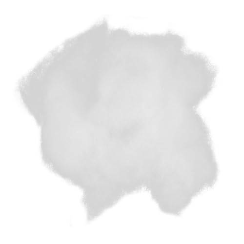 Hohopeti Beutel Hochelastische Füllwatte Weiches Polyesterfasermaterial für Kissen Plüschtiere und DIY Bastelprojekte Formstabil Leicht und Vielseitig Einsetzbar von Hohopeti