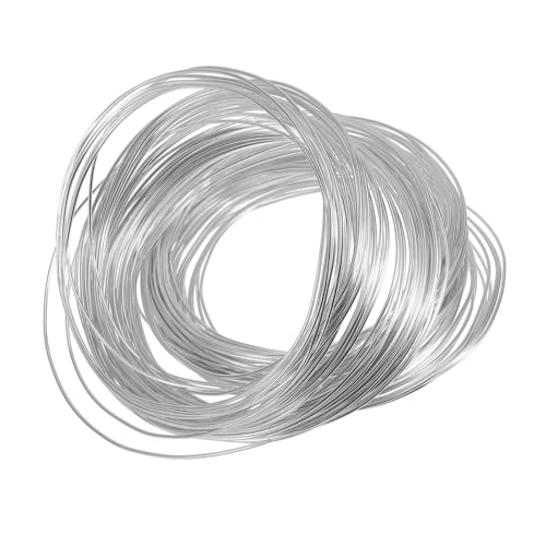 Hohopeti Biegsamer Aluminiumdraht für Basteln und Schmuckherstellung Silber für Garten Dekoration DIY Projekte und Kunstwerke Hohopeti Biegsamer Aluminiumdraht für Basteln und Schmuckherstellung Silber für Garten Dekoration DIY Projekte und Kunstwerke von Hohopeti
