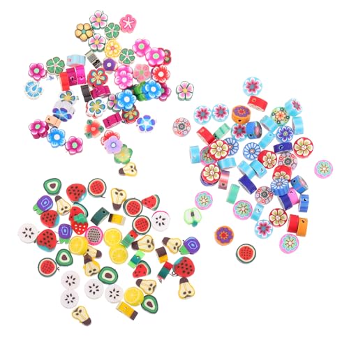 Hohopeti Bunte Weiche Tonplatten Perlen DIY Schmuckherstellung für Halsketten Armbänder Handy Anhänger Rucksack Anhänger Kreative Bastelperlen Hohopeti Bunte Weiche Tonplatten Perlen DIY Schmuckherstellung für Halsketten Armbänder Handy Anhänger Rucksack Anhänger Kreative Bastelperlen von Hohopeti