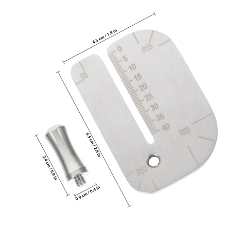 Hohopeti Edelstahl Leder Stanzhilfe Platte für Präzises Lochstanzen und Nähen Vielseitige Prickstile für DIY Lederhandwerk Langlebiges Material für Gürtel und Bastelprojekte Hohopeti Edelstahl Leder Stanzhilfe Platte für Präzises Lochstanzen und Nähen Vielseitige Prickstile für DIY Lederhandwerk Langlebiges Material für Gürtel und Bastelprojekte von Hohopeti