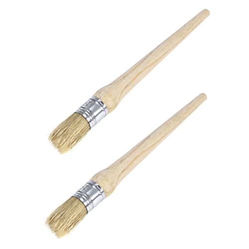 Hohopeti Ergonomisches Design Pinsel 2 Stück Rundborstenpinsel Einfache Reinigung Geeignet Für Gängige Hohopeti Ergonomisches Design Pinsel 2 Stück Rundborstenpinsel Einfache Reinigung Geeignet Für Gängige von Hohopeti