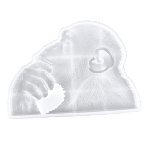 Hohopeti Flexible Gorilla Silikonform für Epoxidharz Gießformen DIY Dekorationen Affen Silikonform für Bastelarbeiten und Geschenke Hohopeti Flexible Gorilla Silikonform für Epoxidharz Gießformen DIY Dekorationen Affen Silikonform für Bastelarbeiten und Geschenke von Hohopeti