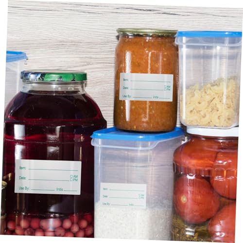 Hohopeti Gefrieretiketten Selbstklebend Ablösbar Beschreibbar Lebensmittelecht für Kühlschrank Gefrierschrank Küche Vorratsbehälter Glas Behälter Datum und Inhalt Markieren Hohopeti Gefrieretiketten Selbstklebend Ablösbar Beschreibbar Lebensmittelecht für Kühlschrank Gefrierschrank Küche Vorratsbehälter Glas Behälter Datum und Inhalt Markieren von Hohopeti