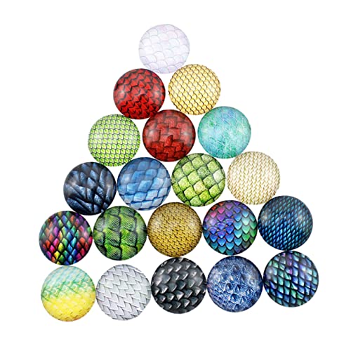 Hohopeti Glasflicken Mit Einzigartigem Muster 70 Stück Flache Rückseite Edelsteine für Schmuckdekorationen Hohopeti Glasflicken Mit Einzigartigem Muster 70 Stück Flache Rückseite Edelsteine für Schmuckdekorationen von Hohopeti