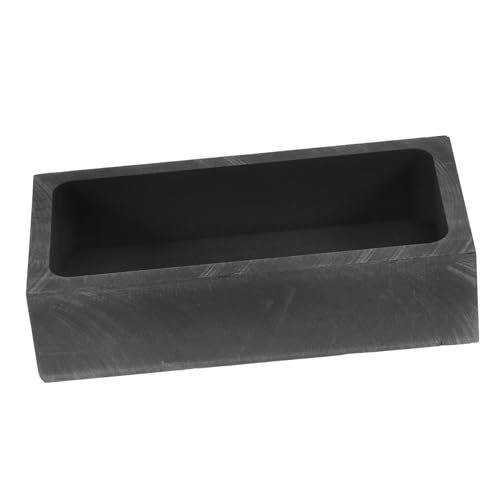Hohopeti Graphit Gussform Schmelzform Gießform für Gold Silber Kupfer Barrenform Hohe Wärmeleitfähigkeit Energieeffizient für Labor und Schule Hohopeti Graphit Gussform Schmelzform Gießform für Gold Silber Kupfer Barrenform Hohe Wärmeleitfähigkeit Energieeffizient für Labor und Schule von Hohopeti