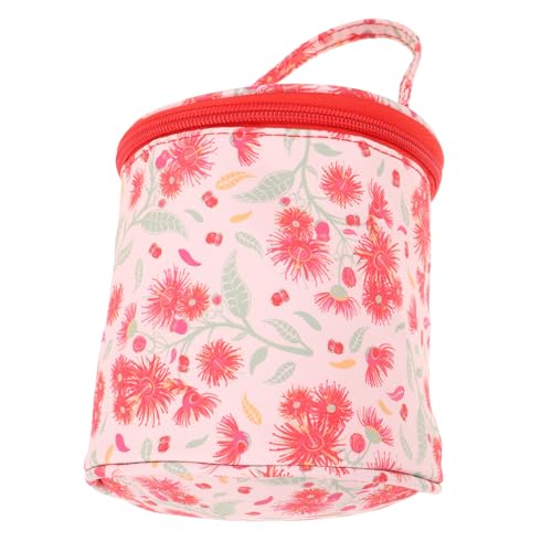 Hohopeti Häkeltasche Organizer Tasche aus Robustem Material Tragbare Aufbewahrungstasche mit Reißverschluss Doppellagig für Garn Häkelnadeln Strickzubehör Praktische Projekttasche für von Hohopeti