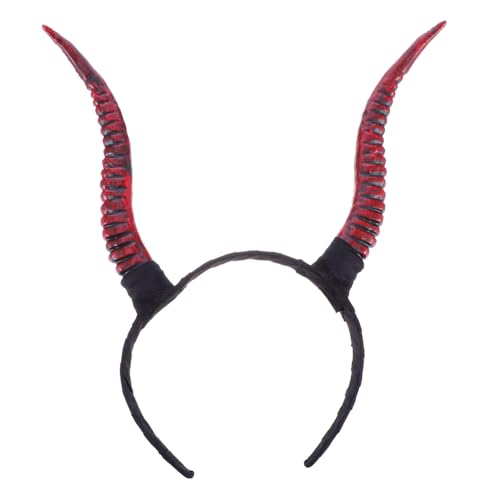 Hohopeti Halloween Stirnband Antilopenhörner Gothic Haarschmuck Leichtes Party Kopfschmuck für Cosplay Karneval Hohopeti Halloween Stirnband Antilopenhörner Gothic Haarschmuck Leichtes Party Kopfschmuck für Cosplay Karneval von Hohopeti