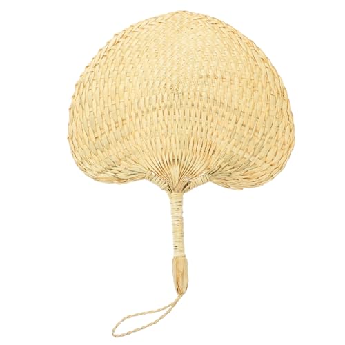 Hohopeti Handgewebter Bambusfächer Vintage Handfächer für Sommerpartys Stranddekoration und Fotorequisiten Leicht und Praktisch für Erwachsene Hohopeti Handgewebter Bambusfächer Vintage Handfächer für Sommerpartys Stranddekoration und Fotorequisiten Leicht und Praktisch für Erwachsene von Hohopeti