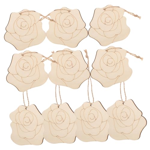 Hohopeti Holzblumen zum Basteln Teiliges aus Robustem Holzmaterial Glatte Oberfläche zum Bemalen und Dekorieren für DIY Handwerk Partydeko und Wohnaccessoires Vielseitige Holzornamente für Hohopeti Holzblumen zum Basteln Teiliges aus Robustem Holzmaterial Glatte Oberfläche zum Bemalen und Dekorieren für DIY Handwerk Partydeko und Wohnaccessoires Vielseitige Holzornamente für von Hohopeti