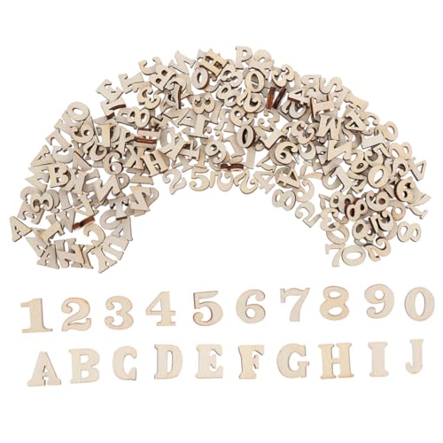 Hohopeti Holzbuchstaben und Holzzahlen Teiliges Set aus Unbehandeltem Holz für DIY Bastelprojekte Frühes Lernen Dekoration Kleine Buchstaben und Zahlen Sicher für Vielseitig Einsetzbar Hohopeti Holzbuchstaben und Holzzahlen Teiliges Set aus Unbehandeltem Holz für DIY Bastelprojekte Frühes Lernen Dekoration Kleine Buchstaben und Zahlen Sicher für Vielseitig Einsetzbar von Hohopeti