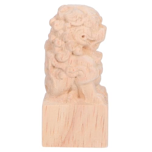 Hohopeti Holzdeko Löwenkopf Finials Holz Geschnitzte Post Topper für Möbel Dekoration Rustikale Europäische Säulenverzierung Stabilisierende und Symbolische Möbelaufsätze Hohopeti Holzdeko Löwenkopf Finials Holz Geschnitzte Post Topper für Möbel Dekoration Rustikale Europäische Säulenverzierung Stabilisierende und Symbolische Möbelaufsätze von Hohopeti