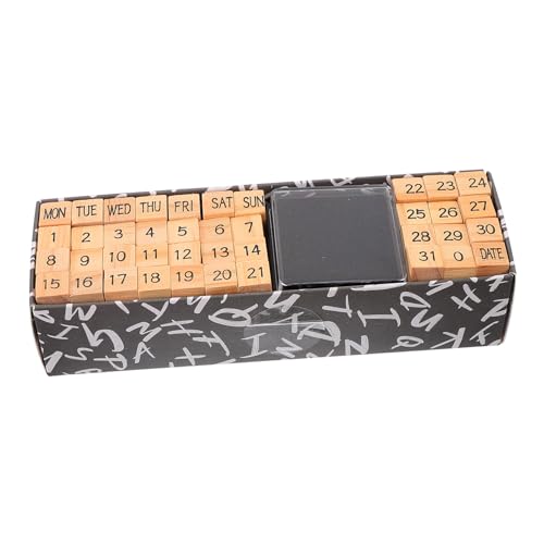 Hohopeti Holzstempel mit Zahlen Buchstaben Wochentagen und Monaten für DIY Scrapbooking Tagebuch Planer und Bastelprojekte Langlebige Holzstempel für individuelles Journaling Hohopeti Holzstempel mit Zahlen Buchstaben Wochentagen und Monaten für DIY Scrapbooking Tagebuch Planer und Bastelprojekte Langlebige Holzstempel für individuelles Journaling von Hohopeti