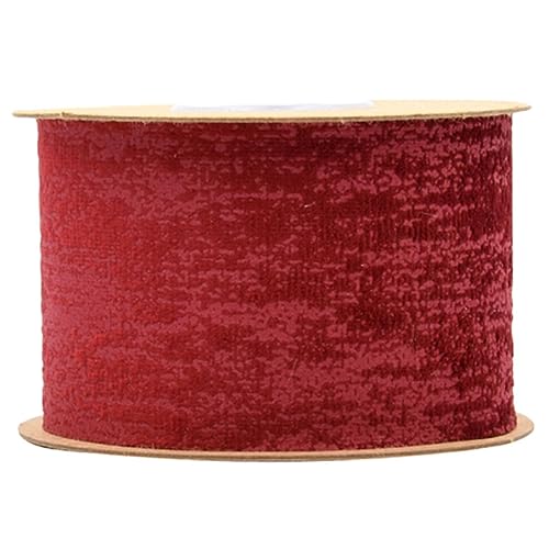 Hohopeti Kontrastfarbige Geschenkband Stoffstreifen Dunkelrot Weiches Dekoband für DIY Schleifen Partydekoration Blumenverpackung und Bastelprojekte Zuhause Langlebiges Bastelband Hohopeti Kontrastfarbige Geschenkband Stoffstreifen Dunkelrot Weiches Dekoband für DIY Schleifen Partydekoration Blumenverpackung und Bastelprojekte Zuhause Langlebiges Bastelband von Hohopeti