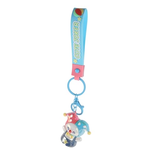 Hohopeti Kreativer Clown Anhänger Clown Schlüsselringe Rucksack Schmücken Entzückender Schlüssel Clown Schlüsselanhänger Puppe Schlüsselanhänger Für Rucksäcke Süße von Hohopeti