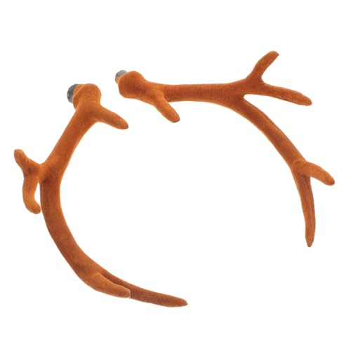 Hohopeti Künstliche Hirschgeweihe Braun DIY Bastelset für Weihnachten Haarreif Dekorationen Vielseitig Kombinierbar Festliche Accessoires Sicher und Langlebig Hohopeti Künstliche Hirschgeweihe Braun DIY Bastelset für Weihnachten Haarreif Dekorationen Vielseitig Kombinierbar Festliche Accessoires Sicher und Langlebig von Hohopeti