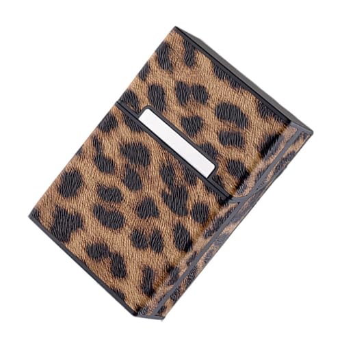 Hohopeti Leopard Muster Zigarettenetui Kapazität Schutzbox mit Magnetverschluss Robust Tragbar Ergonomisch Gestaltet Schützt vor Quetschungen und Feuchtigkeit Stilvoll für Damen und Herren Hohopeti Leopard Muster Zigarettenetui Kapazität Schutzbox mit Magnetverschluss Robust Tragbar Ergonomisch Gestaltet Schützt vor Quetschungen und Feuchtigkeit Stilvoll für Damen und Herren von Hohopeti