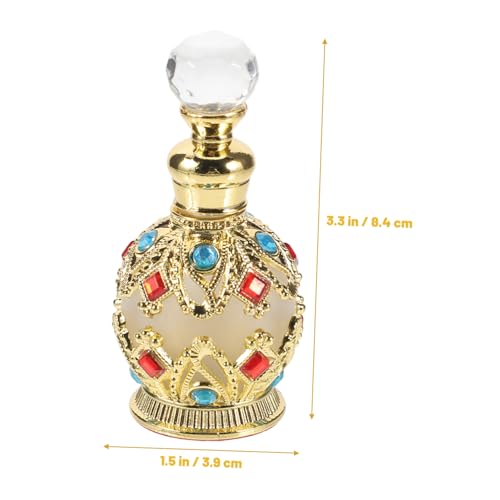 Hohopeti Nachfüllbare Glas Parfümflasche mit Feinem Sprühzerstäuber Auslaufsicher Elegantes Design Tragbar für Ätherische Öle und Duftöle als Reise Taschenzerstäuber Hohopeti Nachfüllbare Glas Parfümflasche mit Feinem Sprühzerstäuber Auslaufsicher Elegantes Design Tragbar für Ätherische Öle und Duftöle als Reise Taschenzerstäuber von Hohopeti