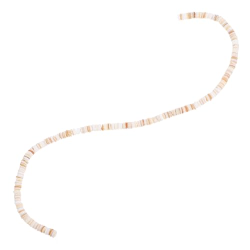 Hohopeti Natürliche Flache Runde Muschelperlen Mixfarben DIY Armband Halskette Fußkette Schmuckherstellung Zubehör Strang von Hohopeti