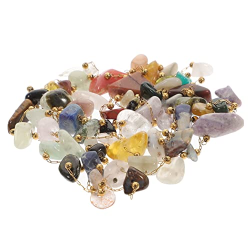 Hohopeti Natürliche Kristallperlen Strang für Schmuckherstellung Strang für Ohrringe Armbänder und DIY Projekte Langlebig und Elegant von Hohopeti
