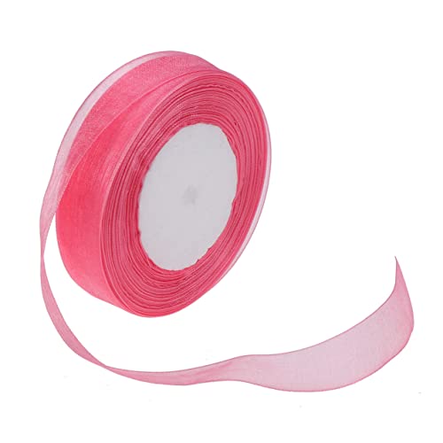 Hohopeti Organza Band Wassermelonenrot Transparent Chiffon Geschenkband Hochzeitsdeko DIY Schleifen Party Dekoration Zubehör Polyester Hohopeti Organza Band Wassermelonenrot Transparent Chiffon Geschenkband Hochzeitsdeko DIY Schleifen Party Dekoration Zubehör Polyester von Hohopeti