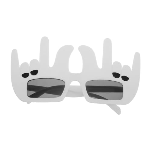 Hohopeti Partybrille für Geburtstagsfeiern Lustige Finger Requisitenbrille Dekorative Eyewear für Leicht Tragbar Unverzichtbar für Jede Feier von Hohopeti