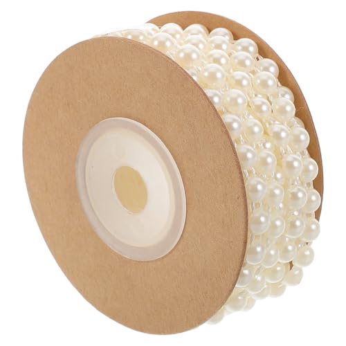 Hohopeti Perlengirlande Halb Rund Perlenkette DIY Schmuckherstellung Beige Abs Perlen für Kleidung Dekoration Armbänder Halsketten Bastelperlen Zubehör Hohopeti Perlengirlande Halb Rund Perlenkette DIY Schmuckherstellung Beige Abs Perlen für Kleidung Dekoration Armbänder Halsketten Bastelperlen Zubehör von Hohopeti