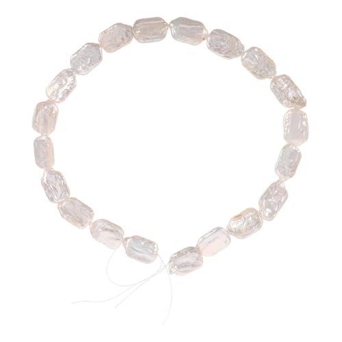 Hohopeti Perlenstrang Barock Perlen Unregelmäßige Süßwasser Perlen Lose für Schmuckherstellung Ohrringe Armbänder Halsketten DIY von Hohopeti