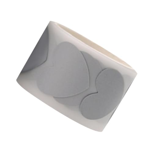 Hohopeti Reflektierender Heat Transfer Vinyl Film mit Herzmotiv Selbstklebend DIY Bügelfolie für Kleidung Anpassbar Hitzebeständig für Textilveredelung und Designs von Hohopeti