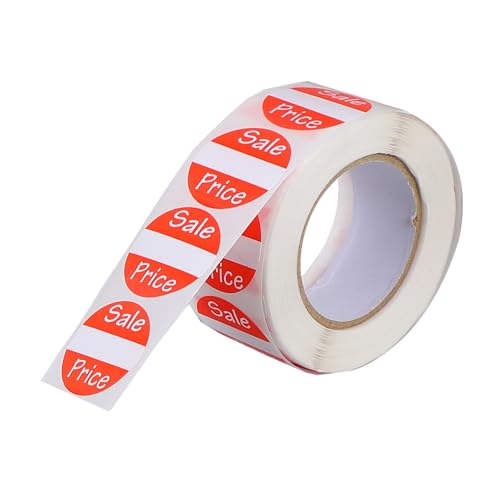 Hohopeti Runde Verkaufsetiketten Sticker Langlebige Preisaufkleber für Supermarkt mit Hochwertigem Beschreibbarem Papiermaterial Praktisch und Vielseitig Einsetzbar Hohopeti Runde Verkaufsetiketten Sticker Langlebige Preisaufkleber für Supermarkt mit Hochwertigem Beschreibbarem Papiermaterial Praktisch und Vielseitig Einsetzbar von Hohopeti