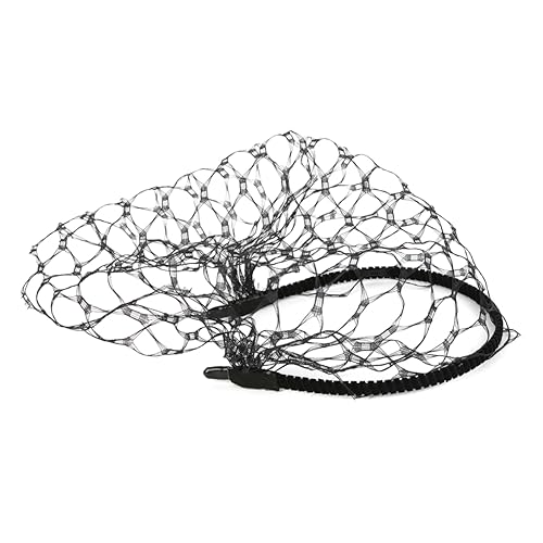 Hohopeti Schwarzes Braut Haarband mit Schleier Leichter Rutschfester Haarschmuck für Hochzeit Party und Fotoshooting Stirnband für Damen und Brautaccessoire Hohopeti Schwarzes Braut Haarband mit Schleier Leichter Rutschfester Haarschmuck für Hochzeit Party und Fotoshooting Stirnband für Damen und Brautaccessoire von Hohopeti
