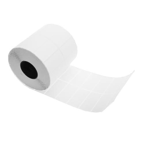 Hohopeti Selbstklebende Blanko Etiketten Rolle Beschreibbare Kupferdruck Papieraufkleber für Lebensmittelbehälter Vorratsdosen Vielseitige Organisationsetiketten Langlebig und Einfach von Hohopeti