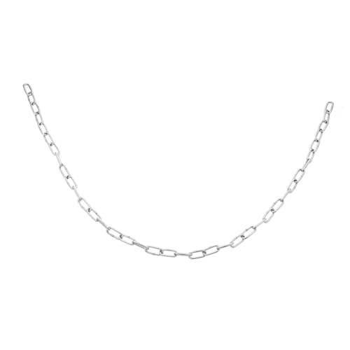 Hohopeti Silberne Edelstahlkette Metall Takelagekette Verriegelungskette 201 Edelstahl Edelstahlkettenbaugruppe Hohopeti Silberne Edelstahlkette Metall Takelagekette Verriegelungskette 201 Edelstahl Edelstahlkettenbaugruppe von Hohopeti