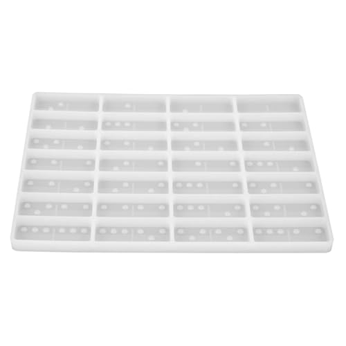 Hohopeti Silikon Domino Gießform DIY Epoxidharz Silikonform für Handwerksprojekte Wiederverwendbar und Leicht zu Reinigen Details für Designs Hohopeti Silikon Domino Gießform DIY Epoxidharz Silikonform für Handwerksprojekte Wiederverwendbar und Leicht zu Reinigen Details für Designs von Hohopeti