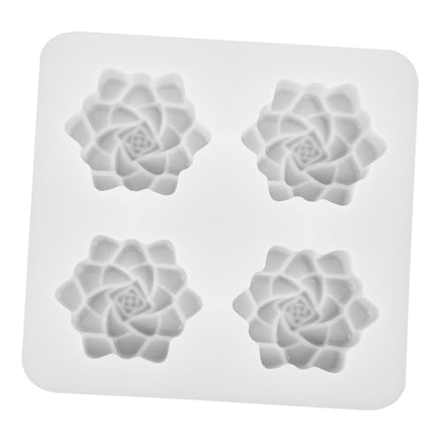Hohopeti Silikon Seifenform Blumendesign Non stick DIY Handgemachte Seifen Kerzen Gießform Sicheres Silikon Material für Innovatives Basteln und Geschenkideen von Hohopeti